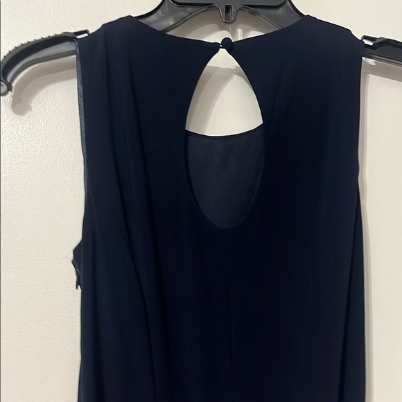 Eliza‎ J Navy Blue Maxi Sleeveless Dress Size 2 - Picture 6 of 11